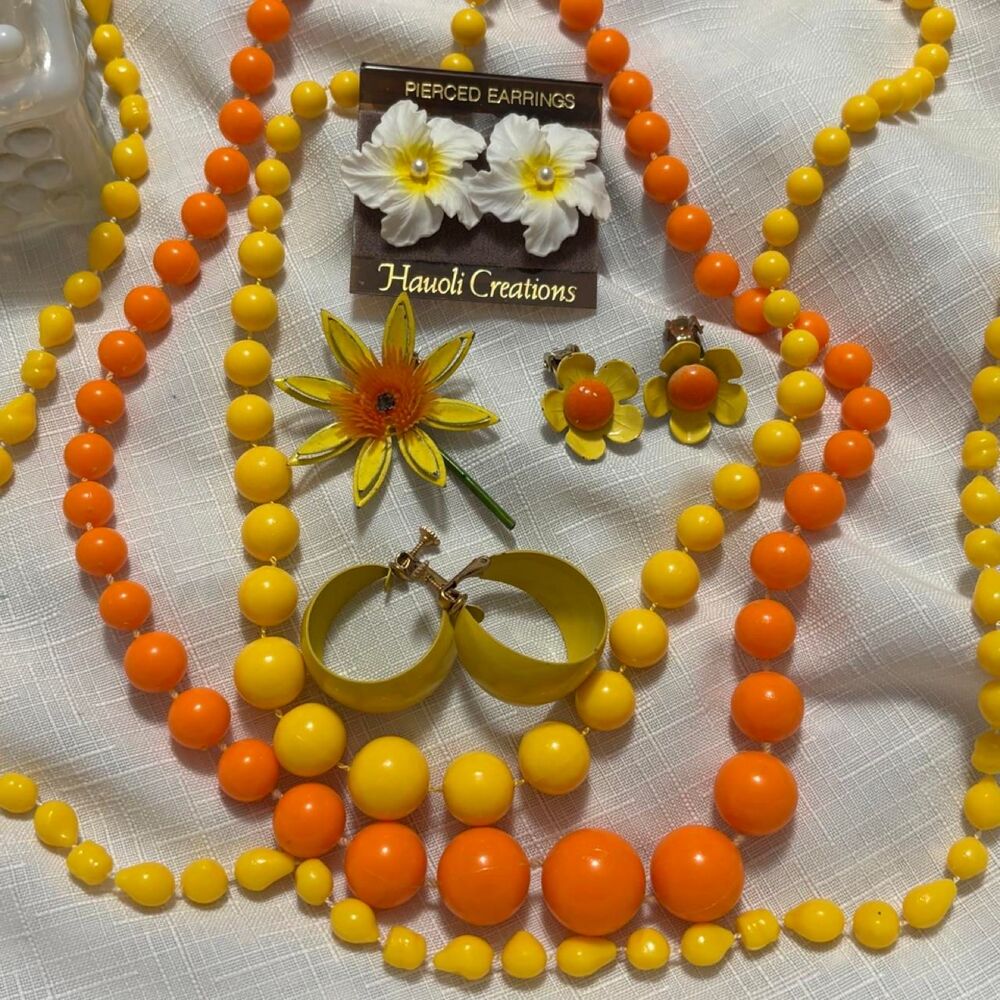 Anchor-hocking Women's Orange and Yellow Jewellery - Picture 5 of 8